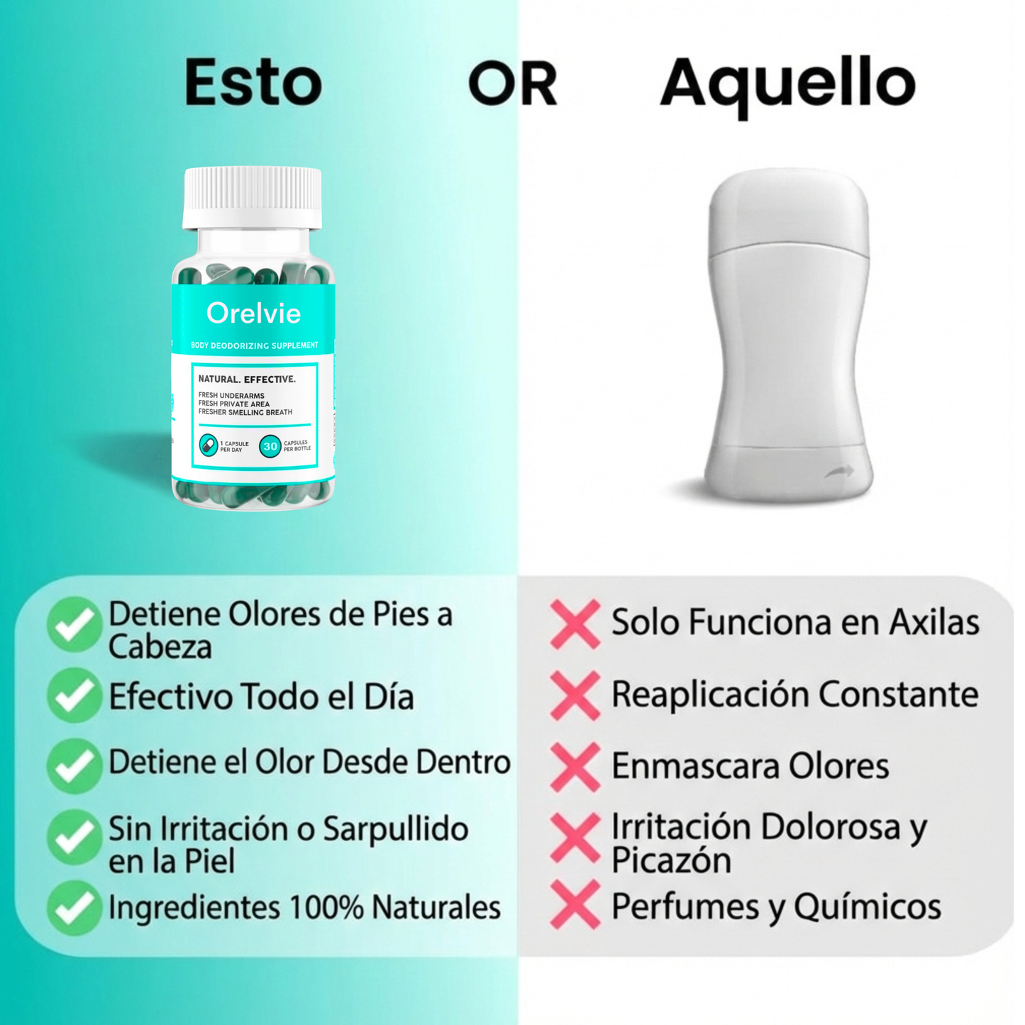 Orelvie™ Desodorante Corporal