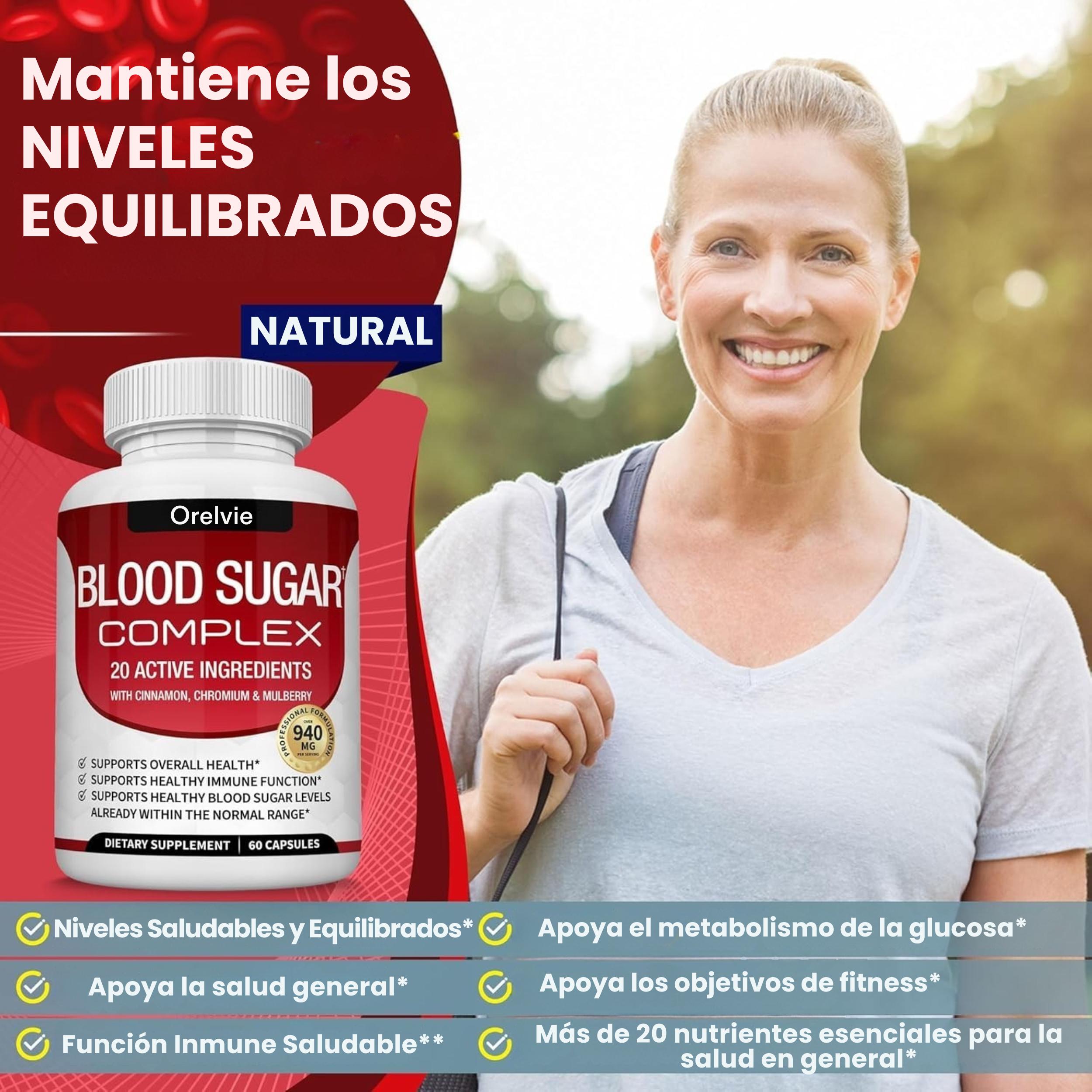 Orelvie™ Sugar Complex: Balance Natural