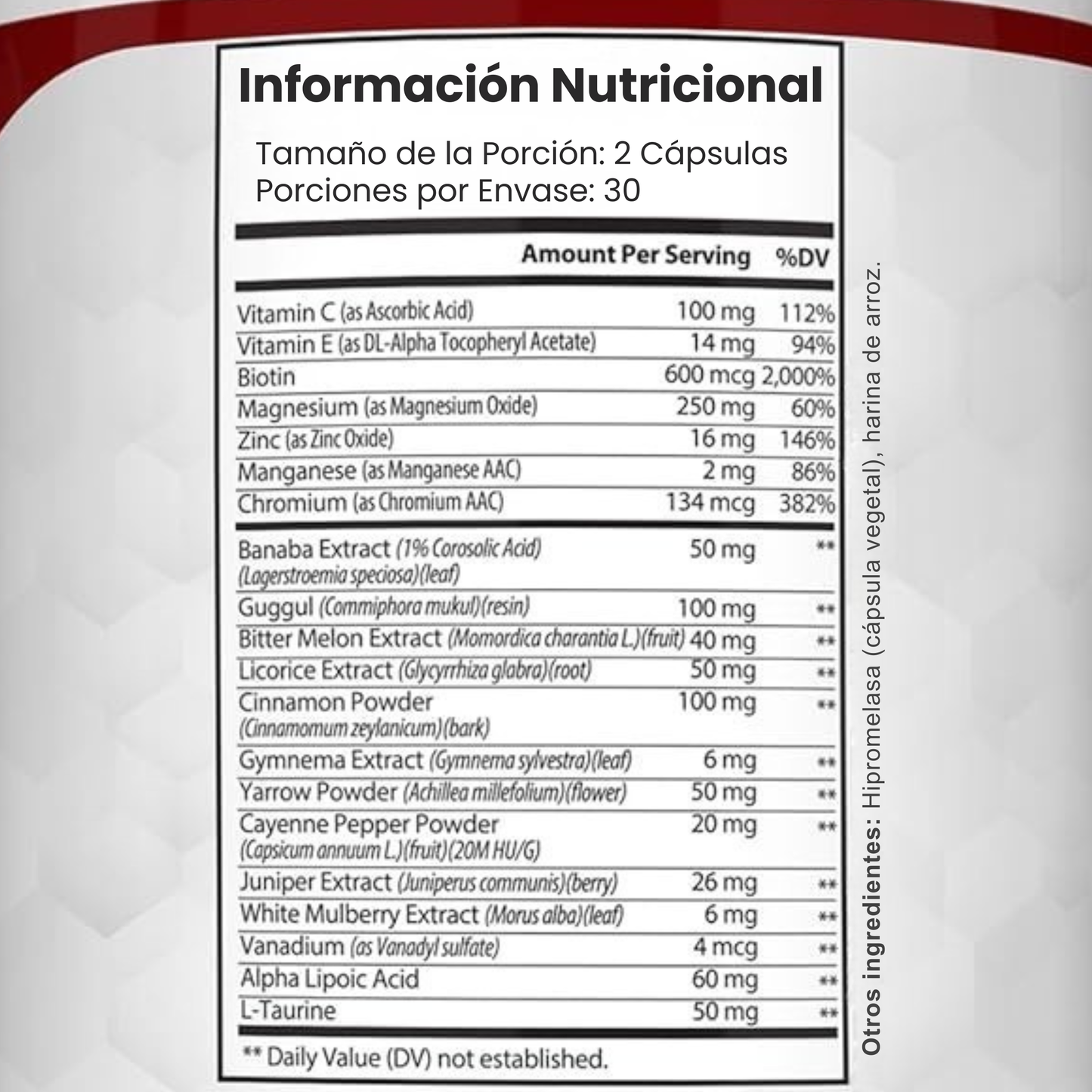 Orelvie™ Sugar Complex: Balance Natural