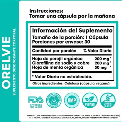 Orelvie™ Desodorante Corporal