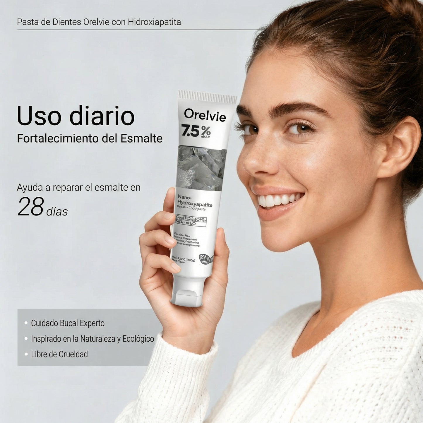 Orelvie™ Pasta Dental de Hidroxiapatita