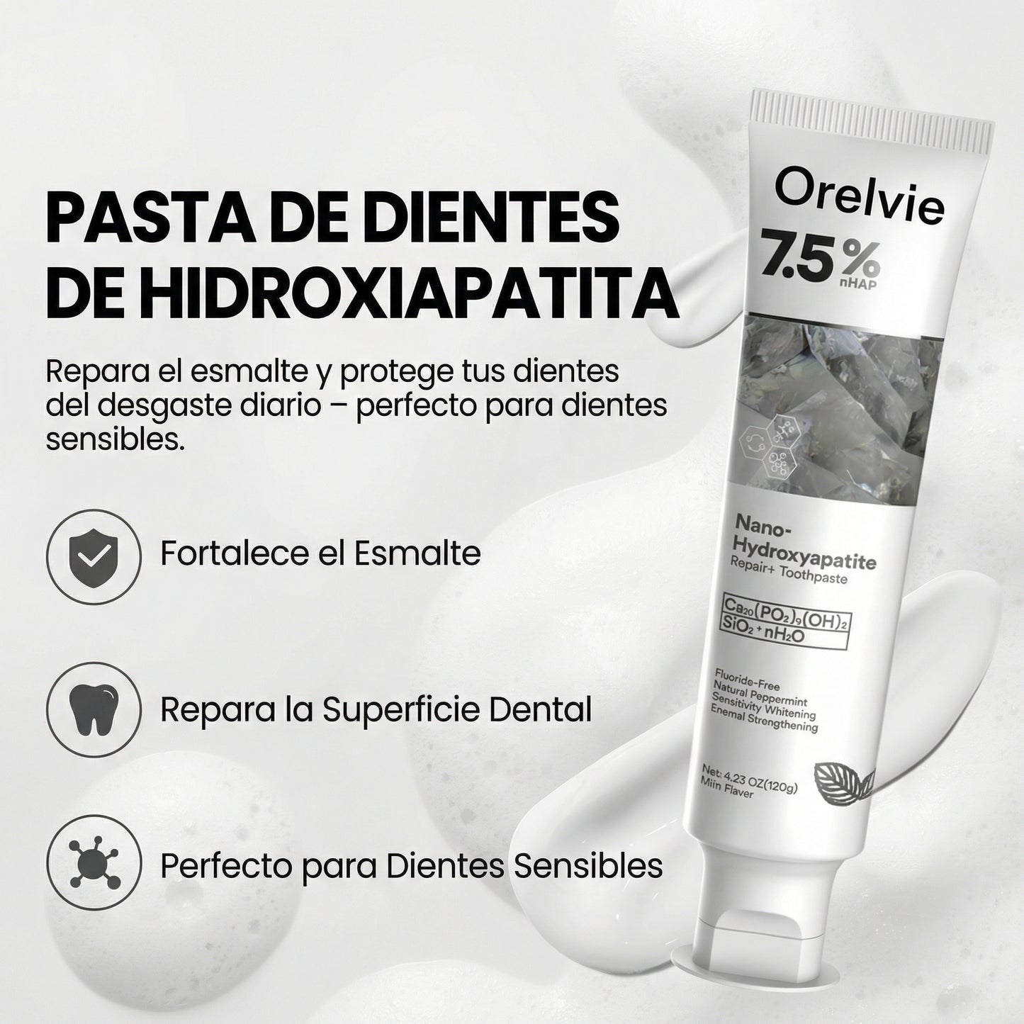 Orelvie™ Pasta Dental de Hidroxiapatita